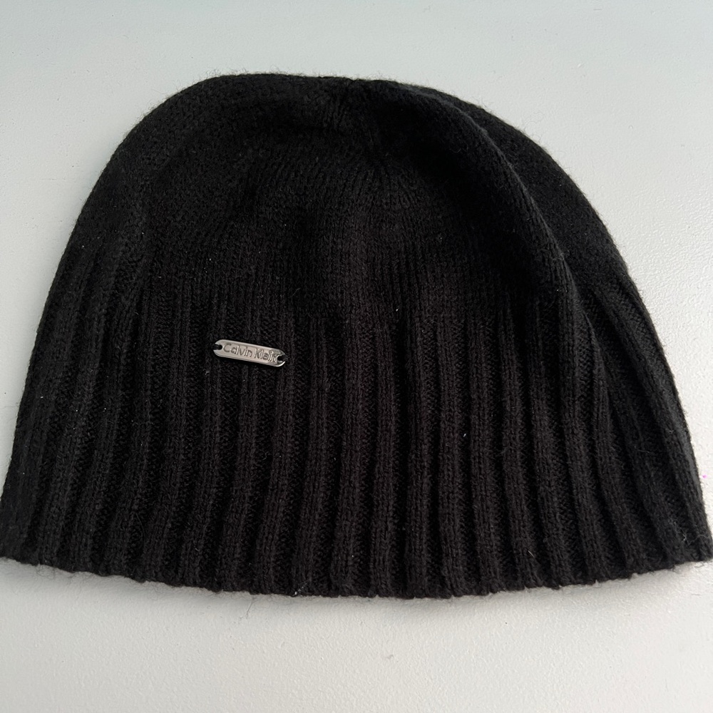 Black Calvin Klein Beanie